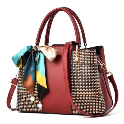 Stitching Fashion Large-capacity Bag mySite