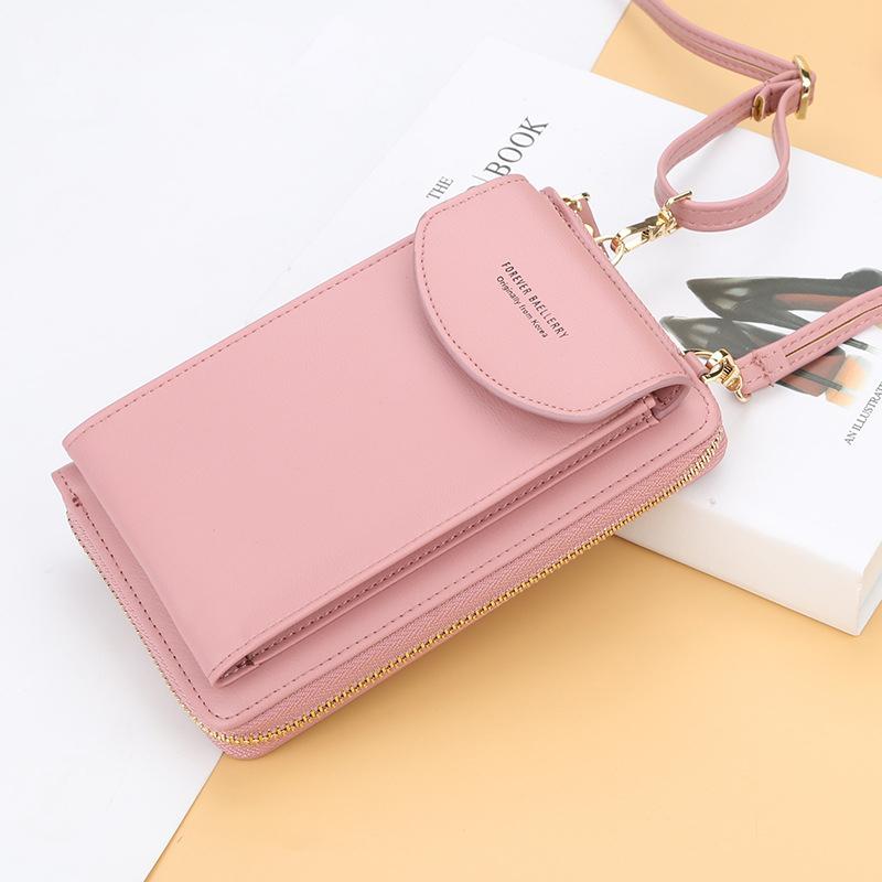 Ladies zipper vertical shoulder bag mySite