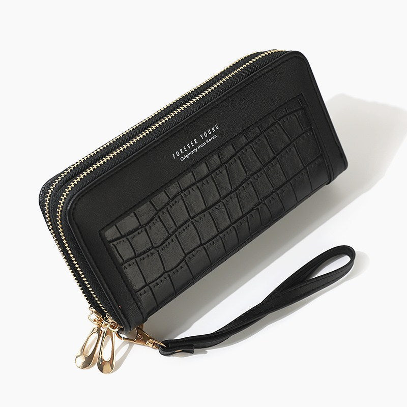 Long stone texture wallet mySite