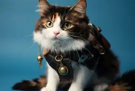 黑白奶油猫